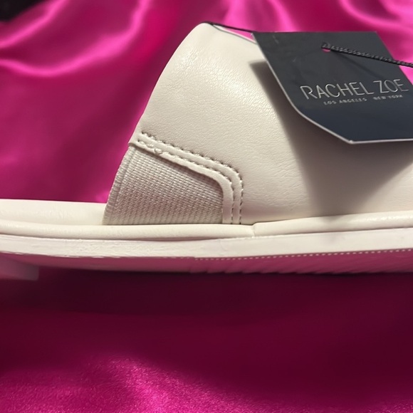Rachel Zoe brand white, super soft and comfy slides - Picture 7 of 8